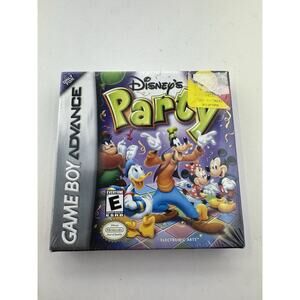 Nintendo GameBoy Advance GBA Disney’s Party New Sealed Game Boy Disneys Disney